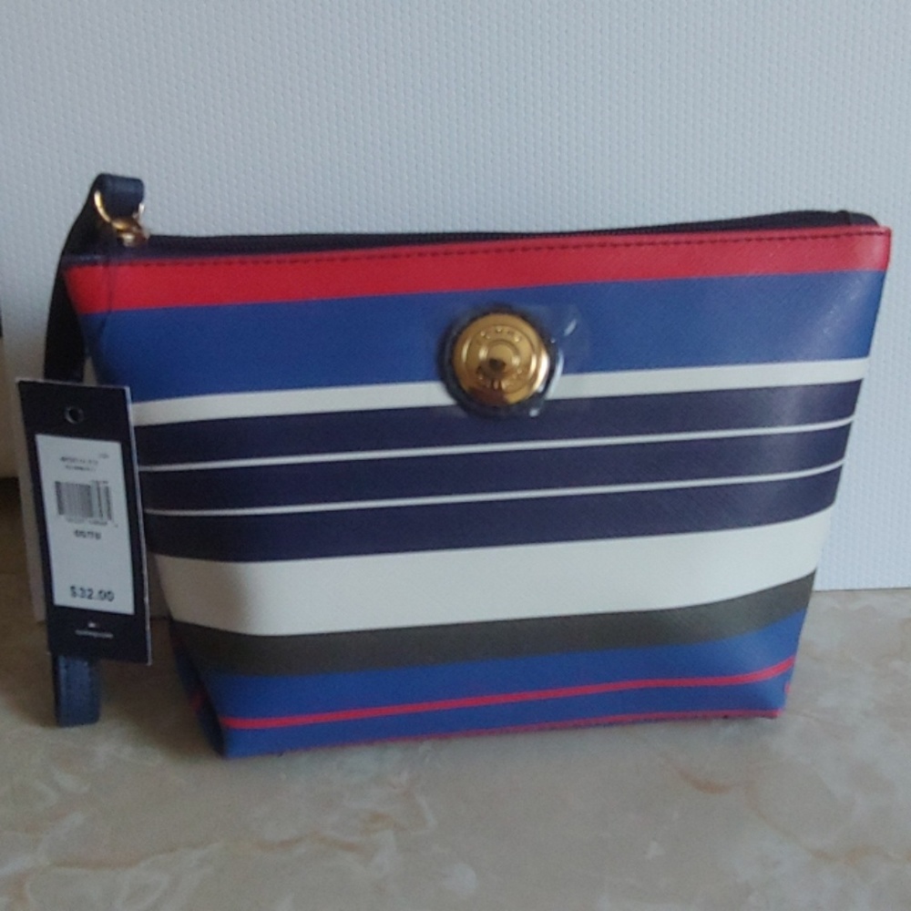 Tommy Hilfiger Wristlet/make up bag
